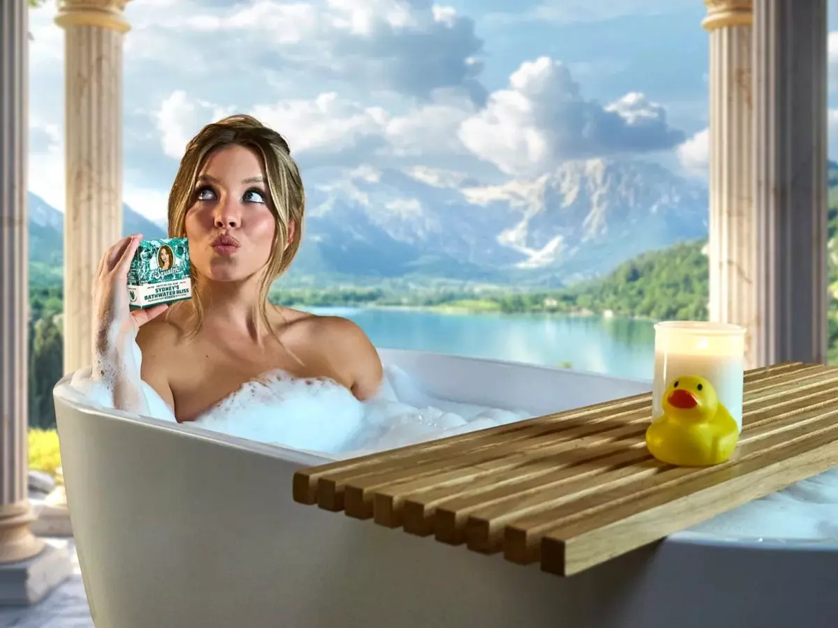Sydney Sweeney¡¯s bathwater soap stunt leaves internet stunned Sydney Sweeney¡¯s bathwater soap stunt leaves internet stunned