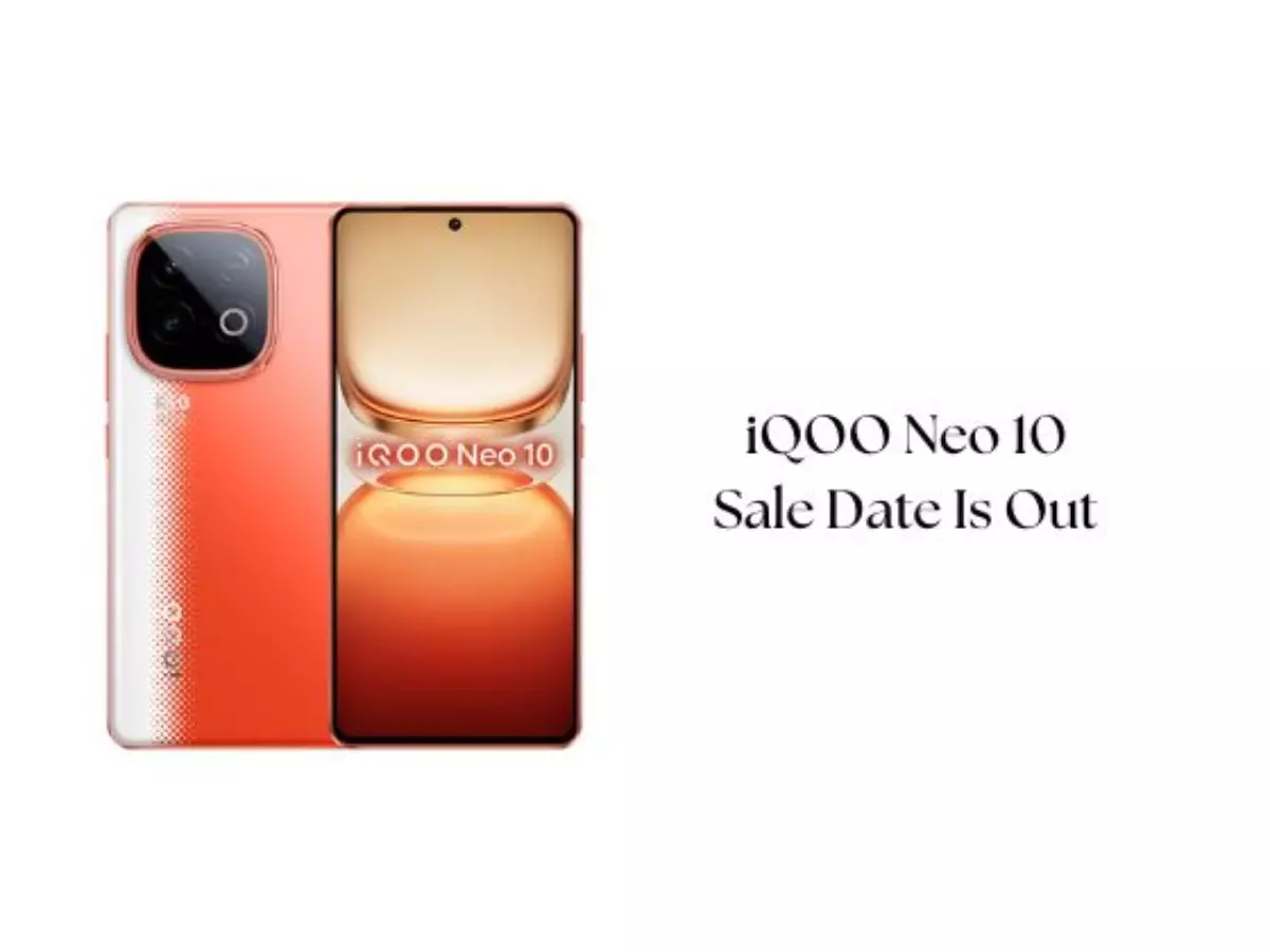iQOO Neo 10 sale date is out by the company in India iQOO Neo 10 sale date is out by the company in India
