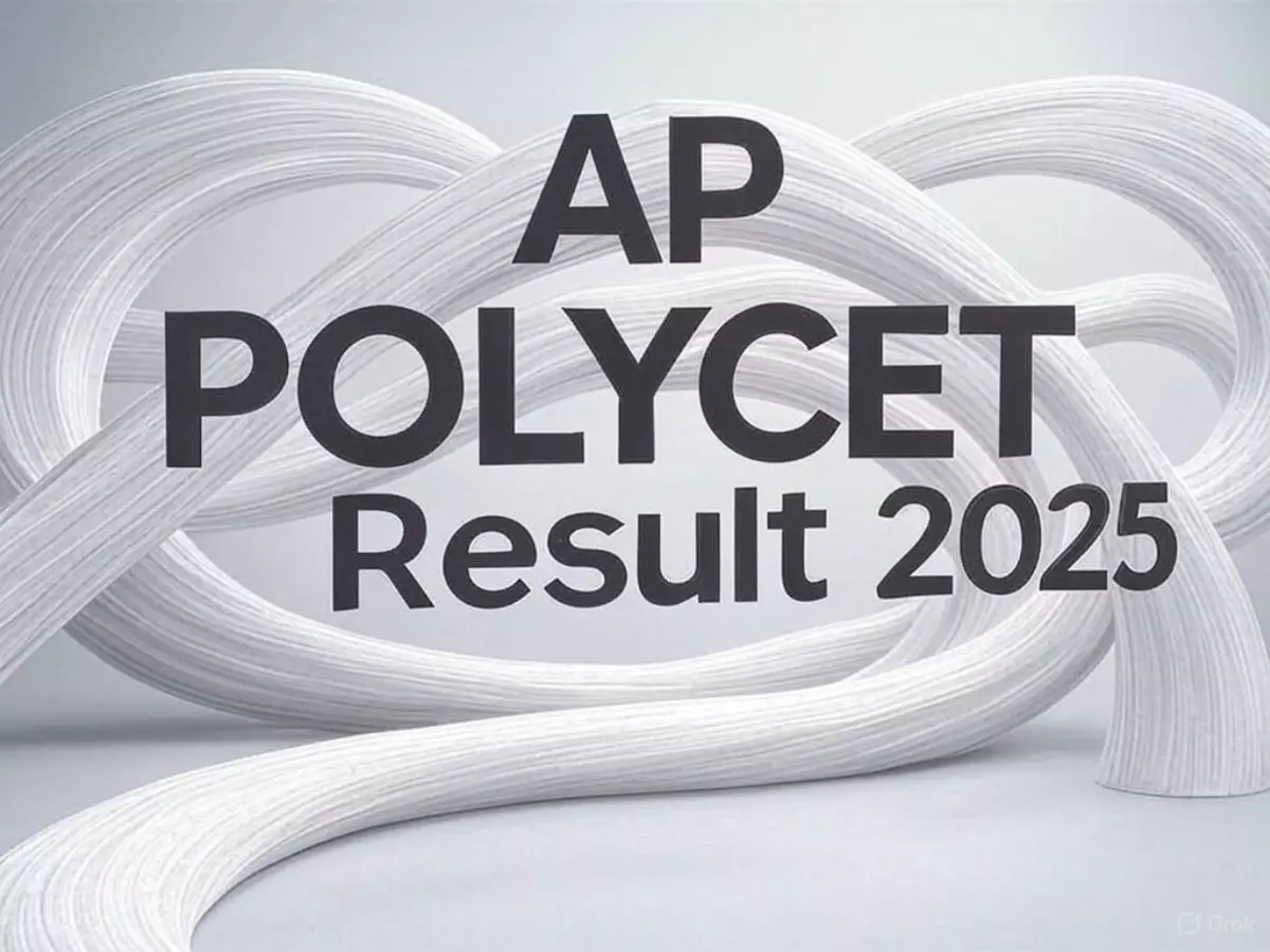 AP POLYCET result 2025 AP POLYCET result 2025