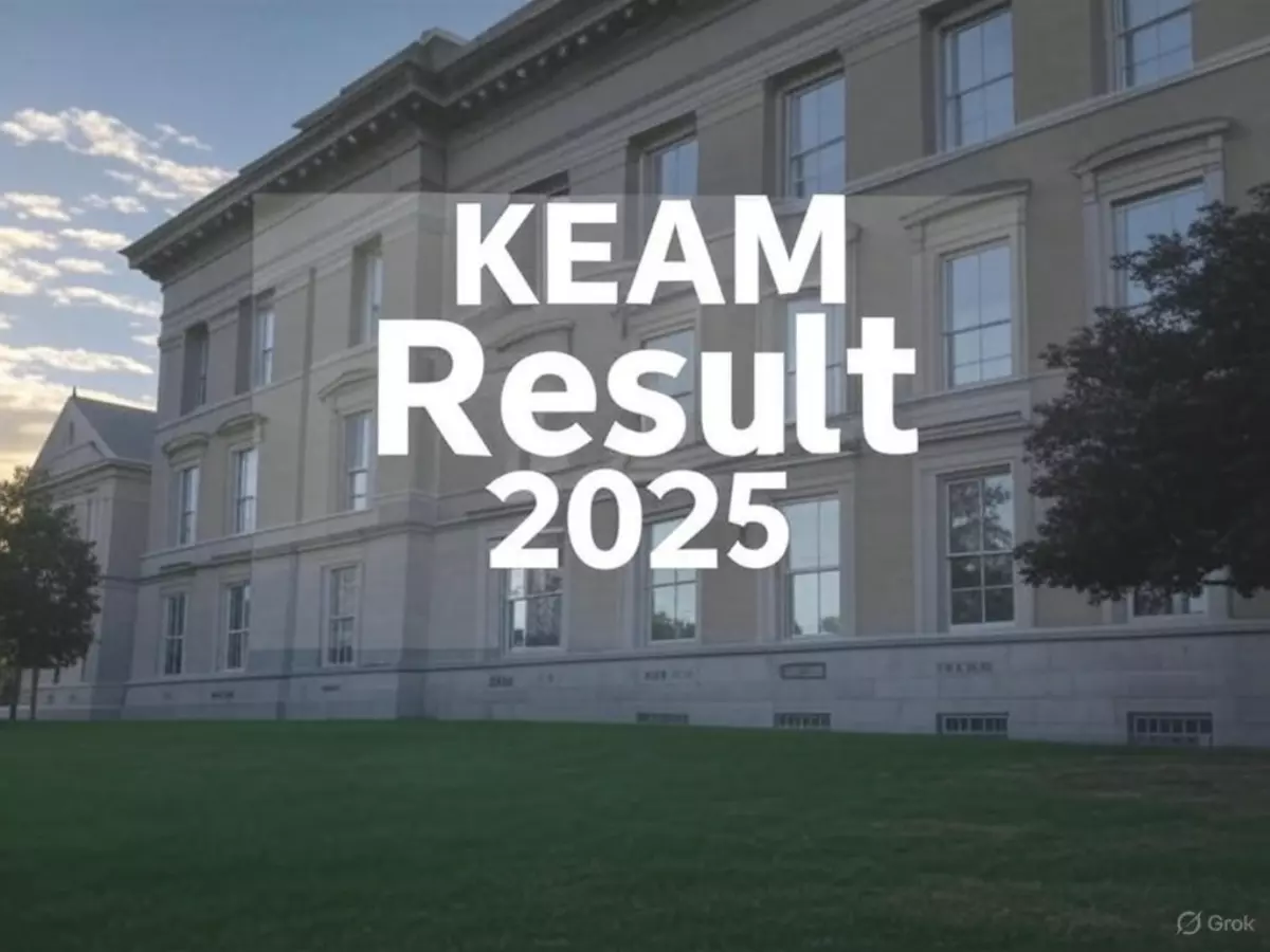 KEAM Result 2025 KEAM Result 2025
