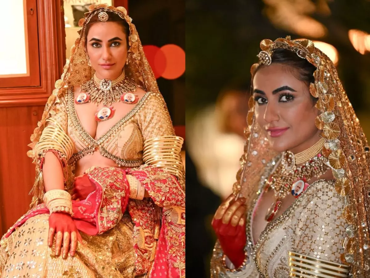 Ruchi Gujjar wears Modi necklace at Cannes Indiatimes