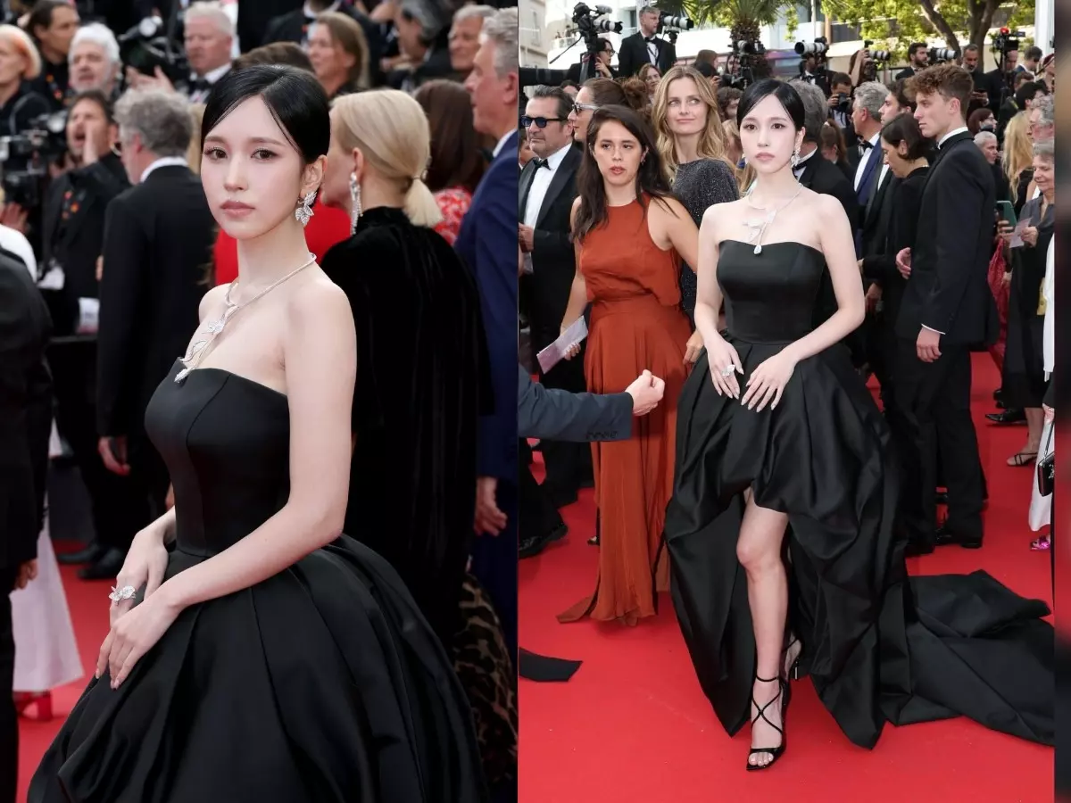TWICE¡¯s Mina turns Cannes into her fairytale runway princess TWICE¡¯s Mina turns Cannes into her fairytale runway princess