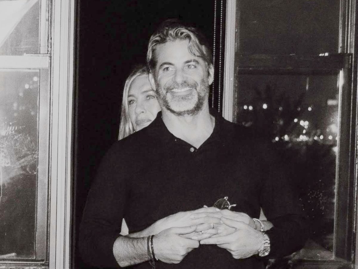 Jennifer Aniston and Jim Curtis