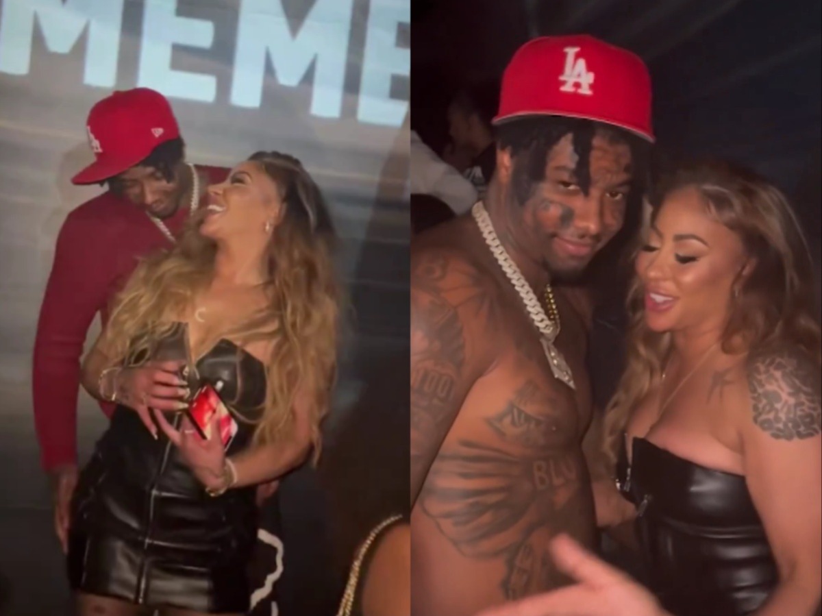 Blueface and Hazel E spark dating rumours after viral club video, rapper disses his baby mommas Chrisean Rock and Jaidyn Alexis online