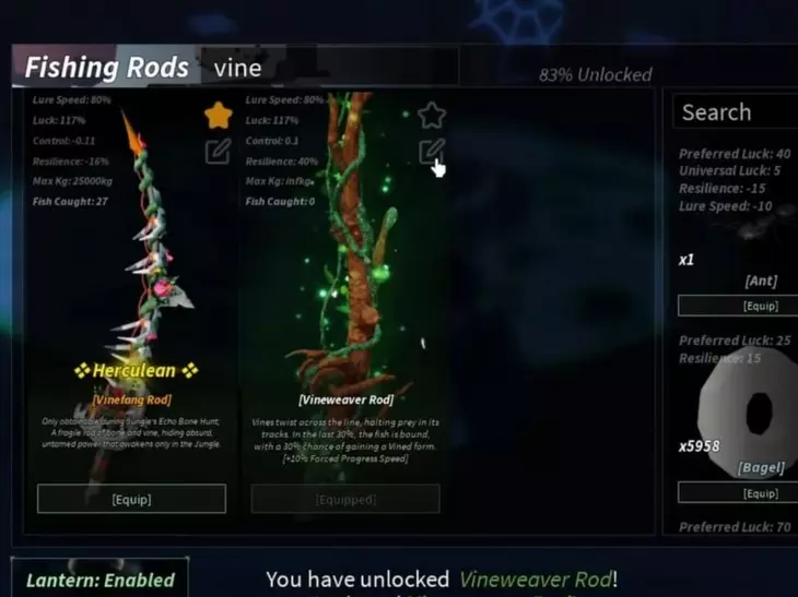 How to get the Vineweaver Rod in Fisch β crafting & stats guide