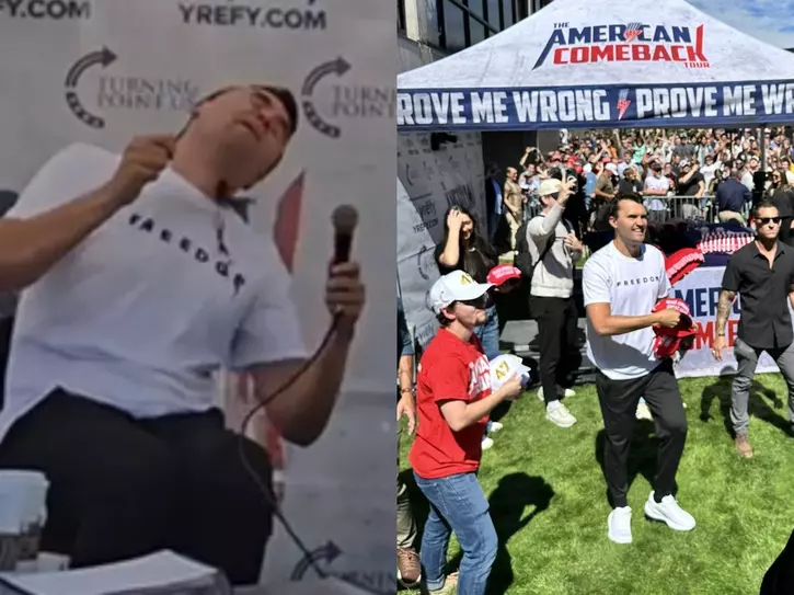 Charlie Kirk shot during Utah Valley university event Charlie Kirk shot during Utah Valley university eventCharlie Kirk shot during Utah Valley university event