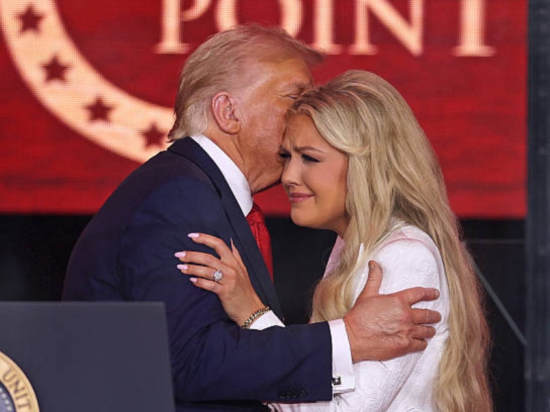 Dumbest president ever': Donald Trump's dance beside Erika Kirk at Charlie  Kirk memorial draws backlash