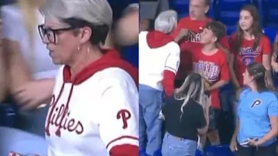 Karen Hall of Famer': Angry Phillies fan sparks outrage on social media after snatching away Home Run ball from birthday kid during Marlins game