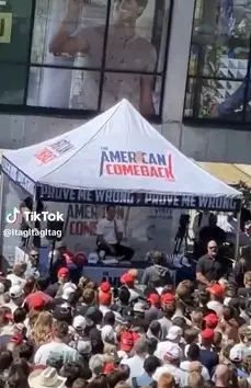 Eyewitnesses scream 'Oh my God' and describe panic and chaos Eyewitnesses scream 'Oh my God' and describe panic and chaos | Credit: X | @mol_lu6