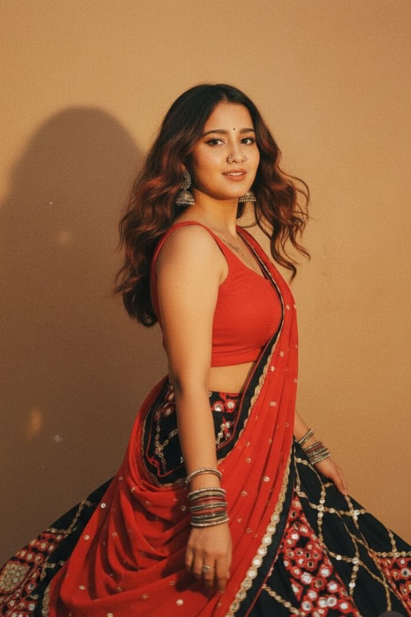 After sarees, AI-generated Garba looks go viral: Check prompts list | Credit: Instagram/saloniijha