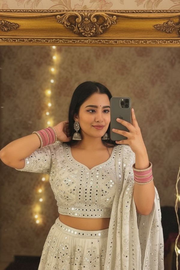 After sarees, AI-generated Garba looks go viral: Check prompts list | Credit: Instagram/saloniijha