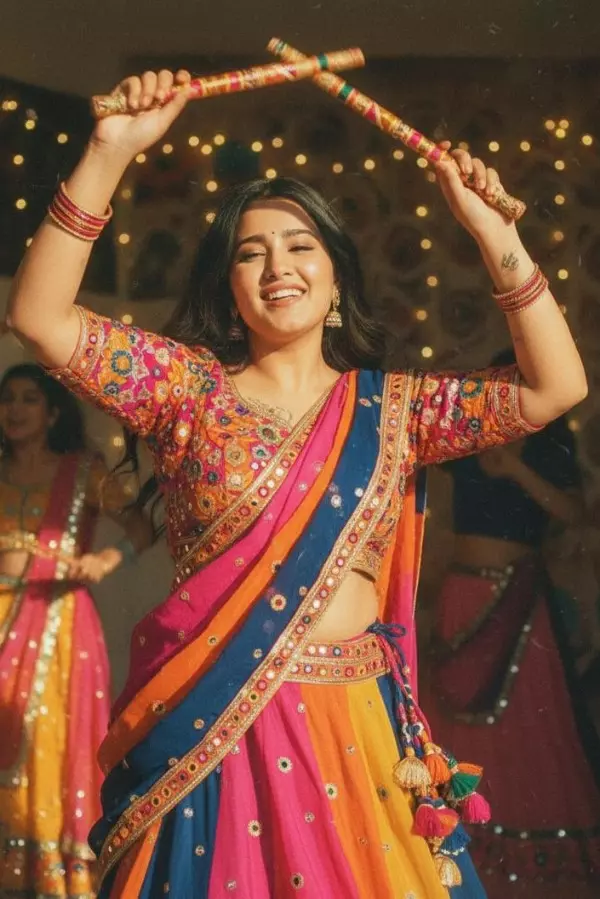 After sarees, AI-generated Garba looks go viral: Check prompts list | Credit: Instagram/saloniijha After sarees, AI-generated Garba looks go viral: Check prompts list | Credit: Instagram/saloniijha