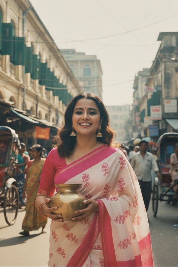 Check prompts for AI-generated Durga Puja pics using Nano Banana  | Credit: Instagram/saloniijha