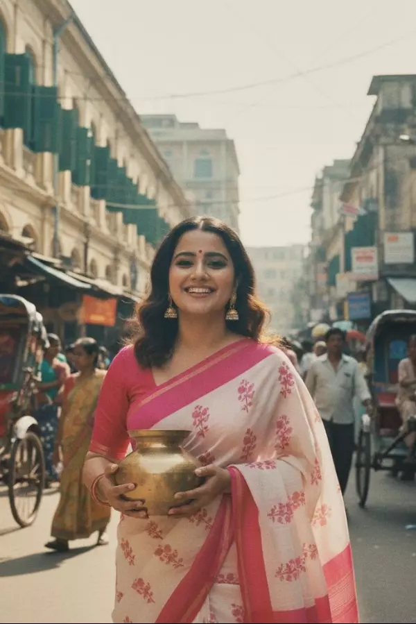 Check prompts for AI-generated Durga Puja pics using Nano Banana | Credit: Instagram/saloniijha Check prompts for AI-generated Durga Puja pics using Nano Banana | Credit: Instagram/saloniijha