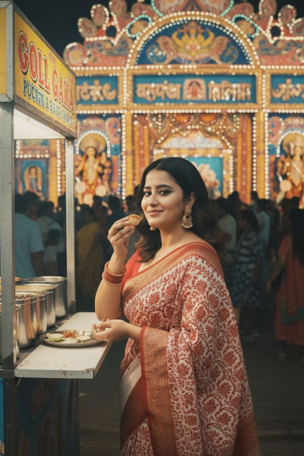 Check prompts for AI-generated Durga Puja pics using Nano Banana  | Credit: Instagram/saloniijha