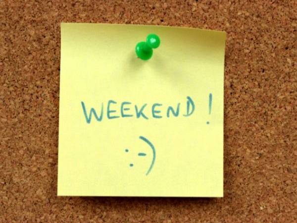 15 Reasons Why People Love Weekends