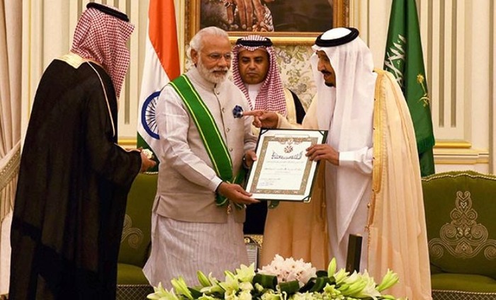 Pm Modi Conferred With Highest Civilian Honor In Saudi Arabia