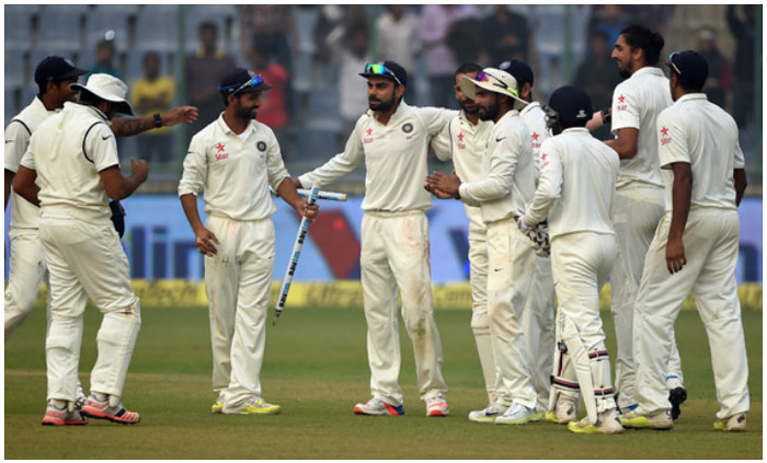 India On Course In Second Test vs Windies Before Rains Play Spoilsport