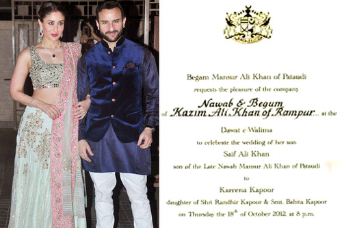 These 10 Bollywood celebrity wedding invitation cards will make you