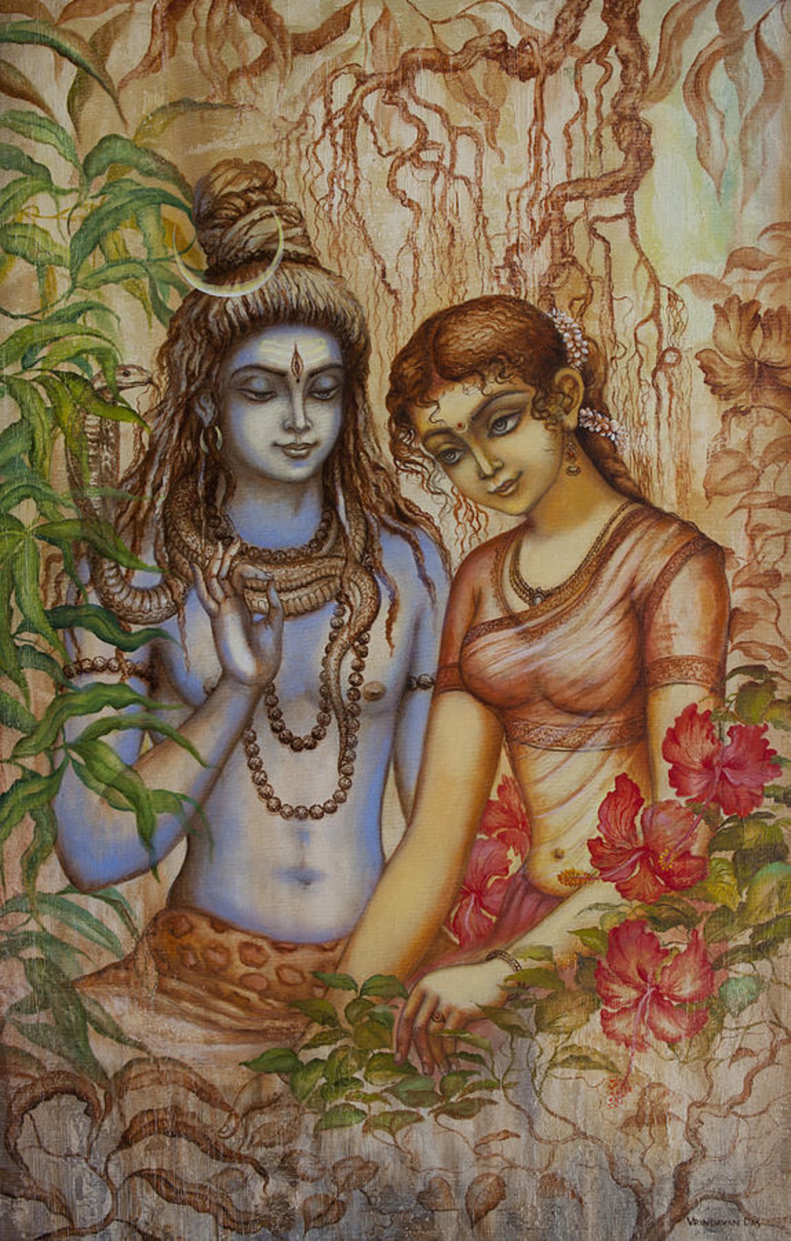 Shiva And Parvati S Eternal Love In Pics The gods (different forms of one faceless supreme god) remained chaste and were free of lust, as they were centered in infinite incomparable bliss at all times, and did not need to resort to physical union in order to get bliss. shiva and parvati s eternal love in pics