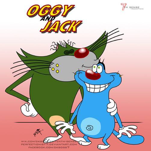 oggy and jack black smiles at cougar year one