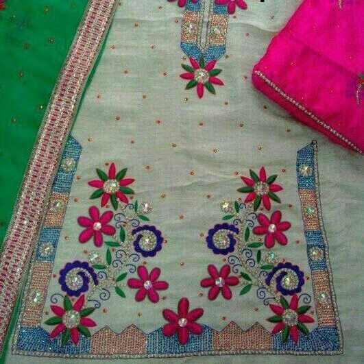 Machine work clearance on punjabi suits