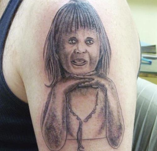 Tattoo of Wednesday Addams gets absolutely roasted and some say it looks  more like Samuel L Jackson