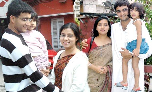 Rahul Dravid Family Images