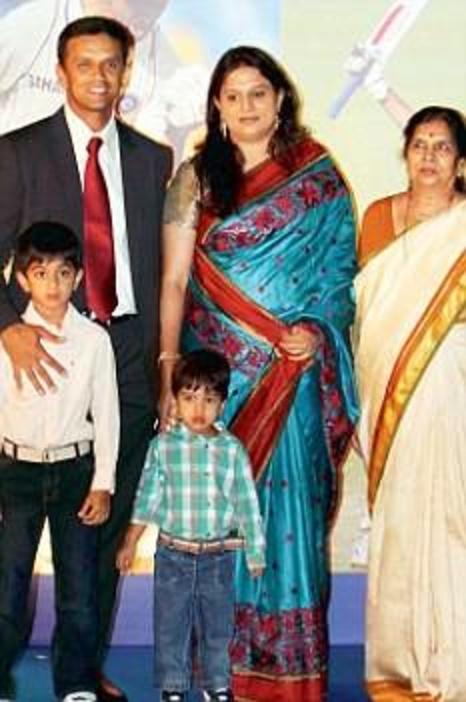 Rahul Dravid Family Images After having won the toss, australia decided to bat first. rahul dravid family images
