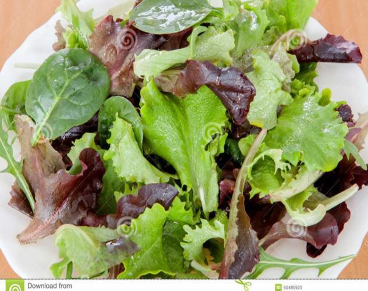 Various Pictures Of Lettuce Salad