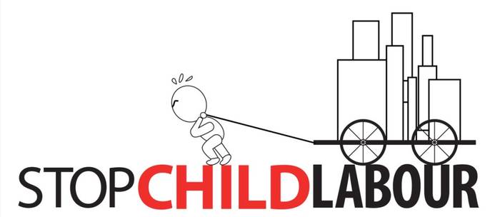 Stop child labour symbol Stock Photo - Alamy