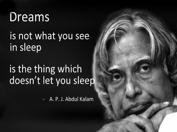 APJ Abdul Kalam's Inspirational Quotes with Images