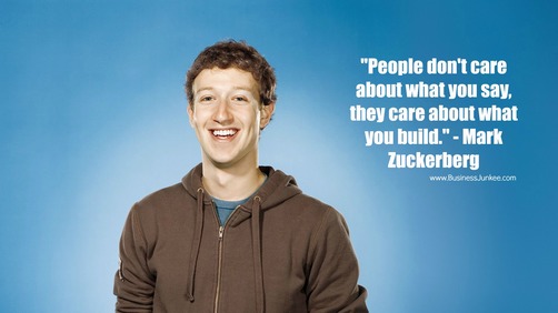 Mark Zuckerberg inspiring quotes Photos