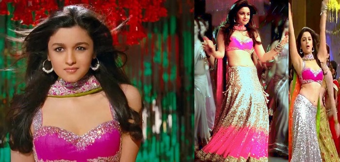 Alia bhatt lehenga in hotsell student of the year