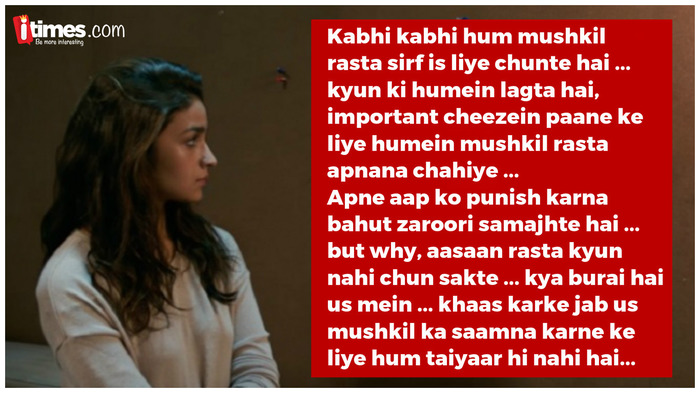 dear zindagi movie dialogue