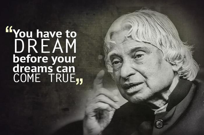 APJ Abdul Kalam's Inspirational Quotes with Images