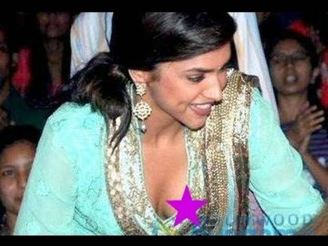 Deepika Padukone experienced a nip slip and she was totally