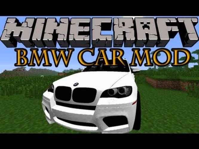 Minecraft Mods Bmw Car Mod Ride With Style 1 7 2