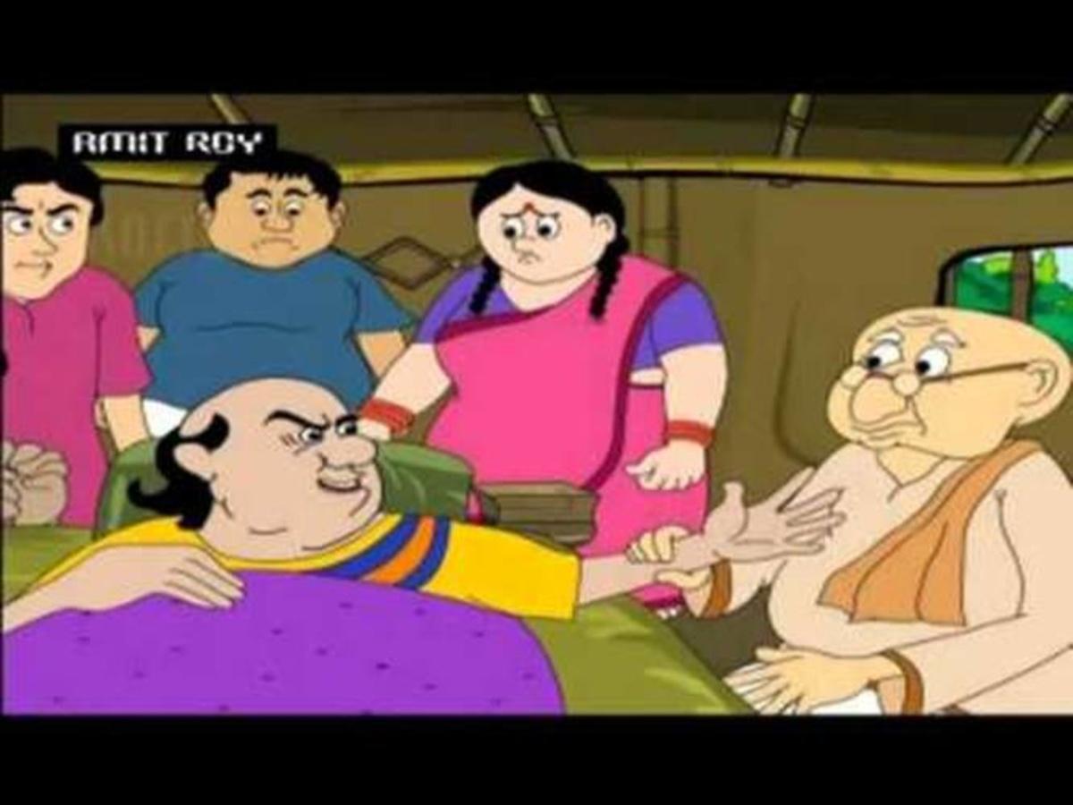 Gopal Bhar In Gopaler Jomaloye Jatra Bengali Cartoon