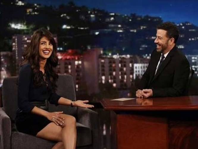 Priyanka Chopra On Jimmy Kimmel