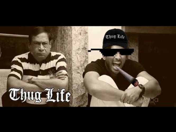 Allu Arjun Thug Life Scene From Arya 2