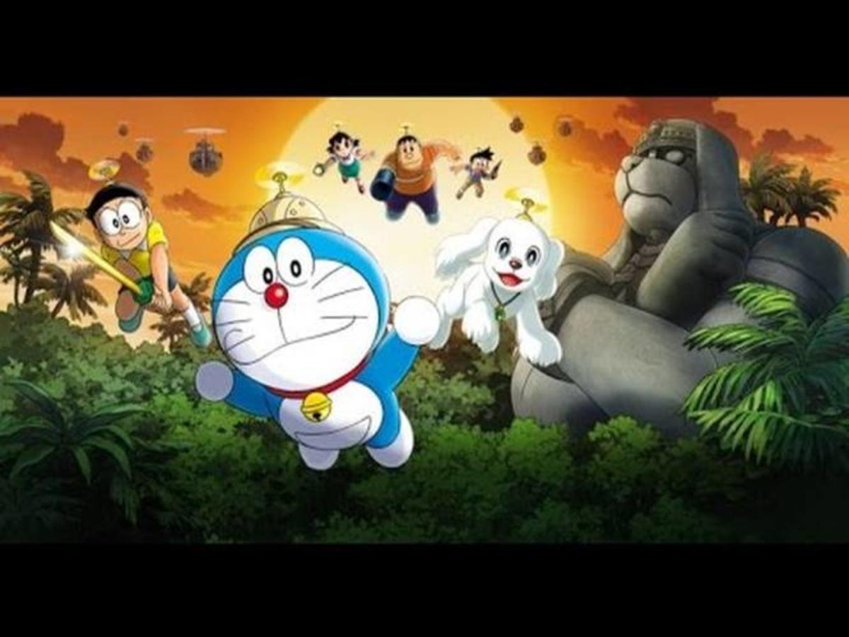 Doraemon Movie 34 New Nobita's Great Demon - Peko And The Exploration Party  Of Five Bahasa Indonesia
