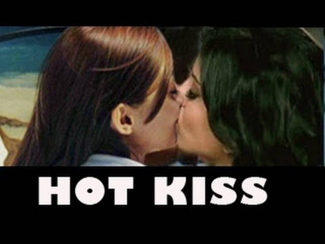 Hot kissing lesbian The Hottest