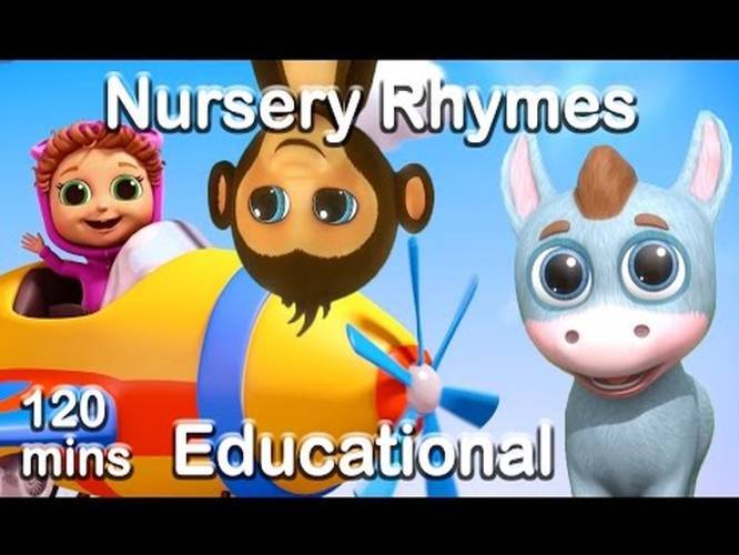 Educational Nursery Rhymes 120 Minutes! | Baby Songs With ...