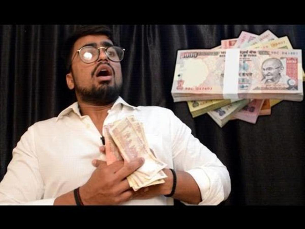 Indian Currency | Modi Ji Hits Hard At Black Money | Funny Video