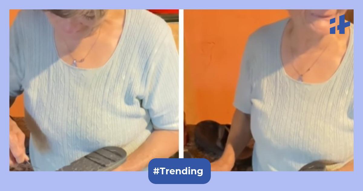 This grandma’s super cool trick to give slippers more grip is taking over the internet