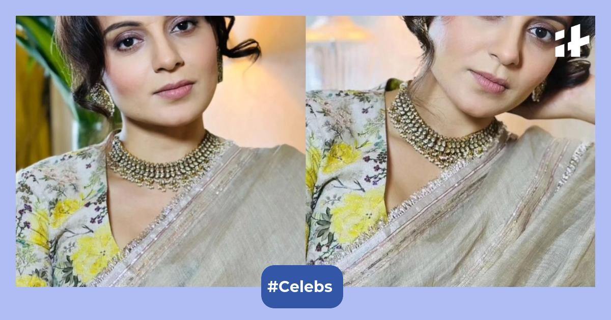 Emergency actress Kangana Ranaut inspired 5 saree looks that will never