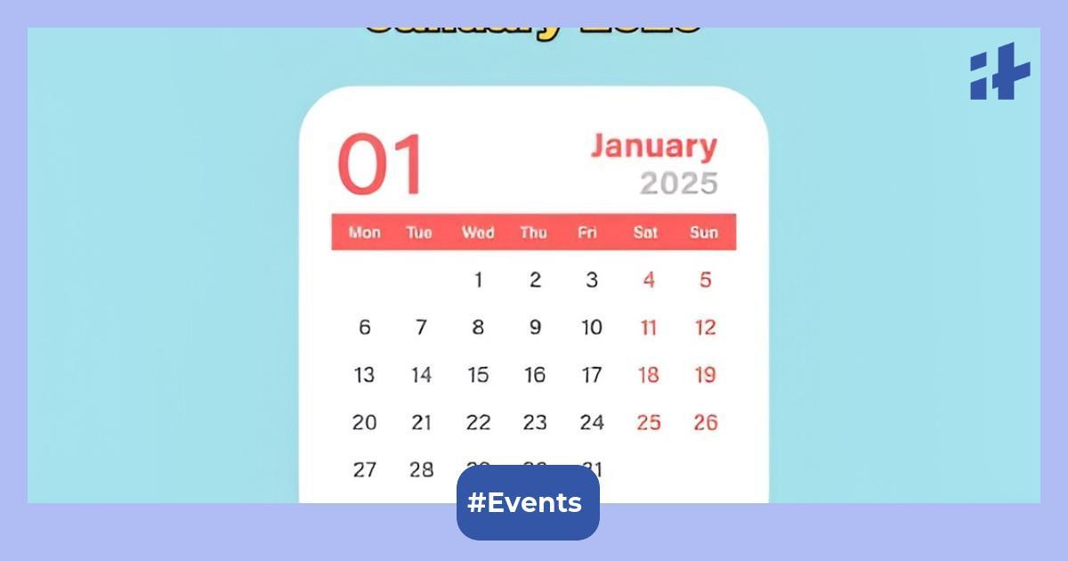 Important Days In January 2025 National & International Events In January