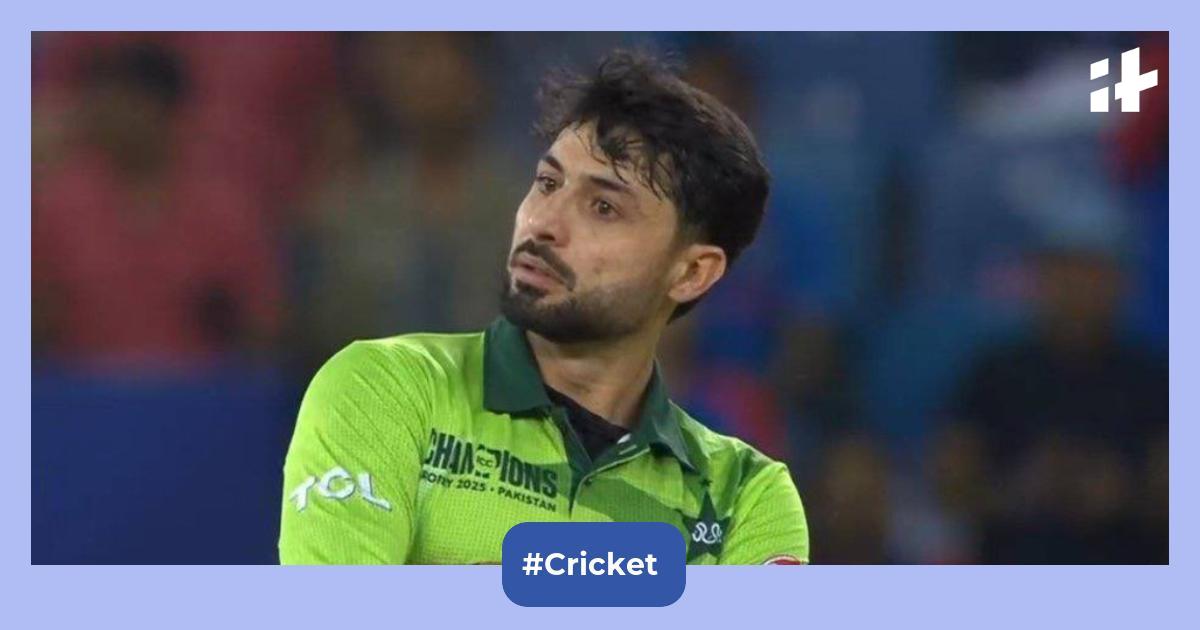IND vs PAK: Pakistanis enjoy Abrar Ahmed's fiery sendoff to Shubman Gill; Indian fans unimpressed