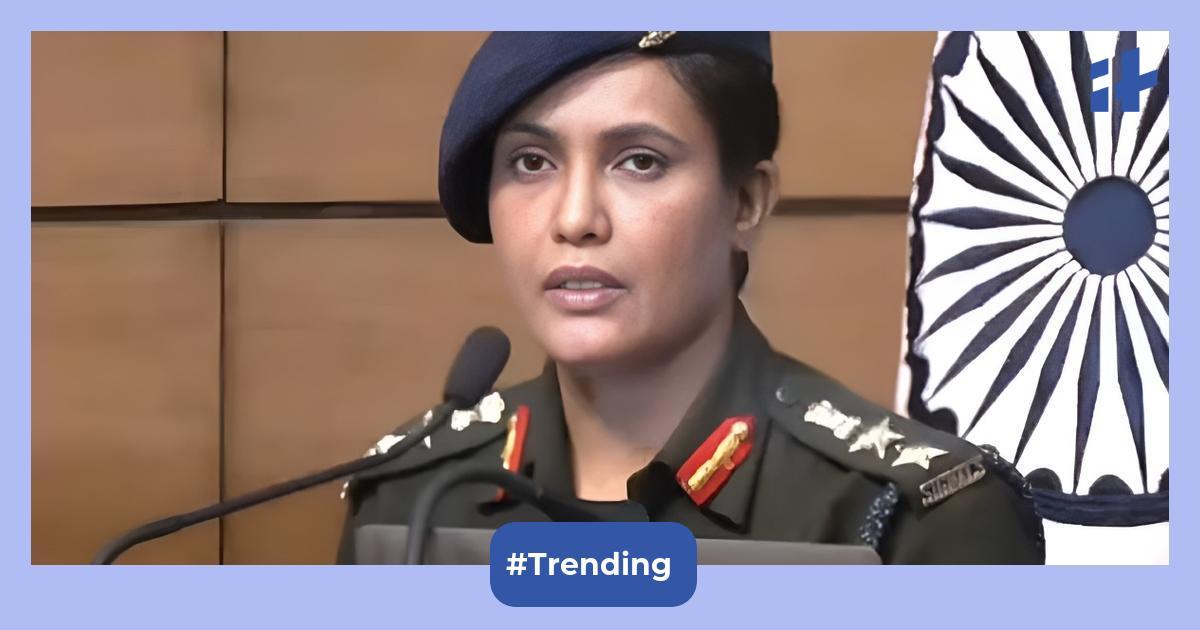 Col Sophia Quareshi trends on Twitter after Operation Sindoor briefing; ...